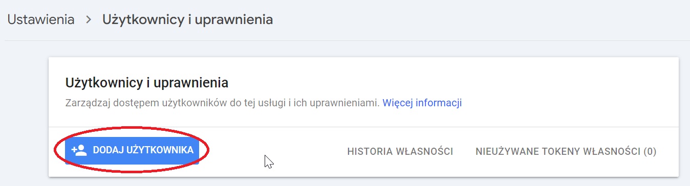 Włączanie GSC API w Google Cloud